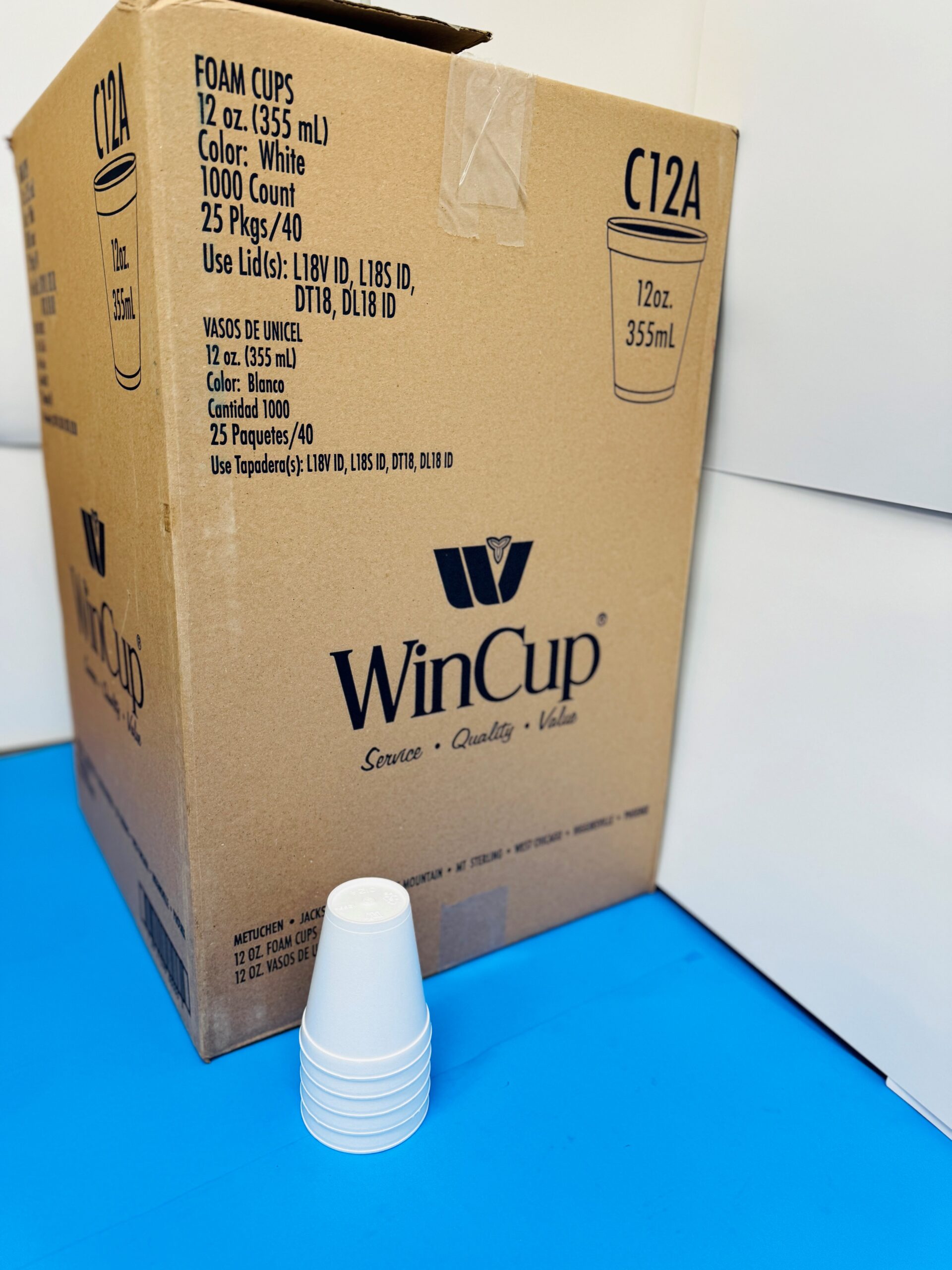 WinCup Foam Cups, 12 oz-image