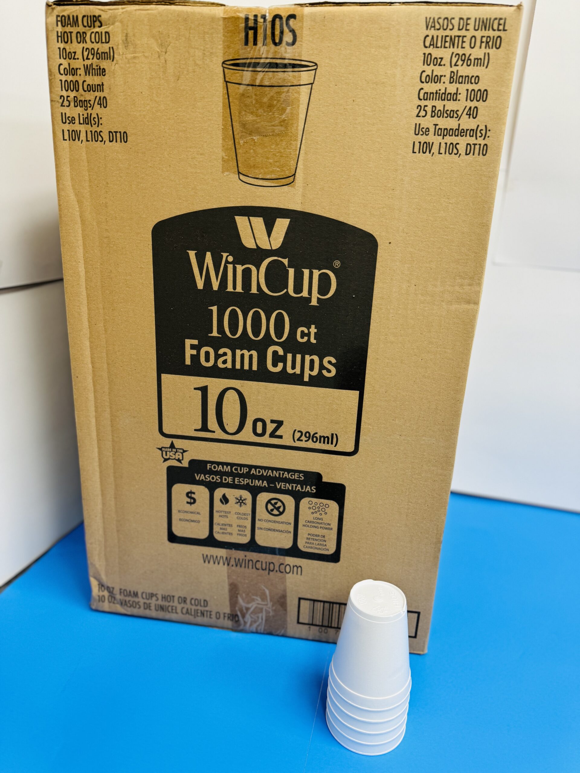 WinCup Foam Cups, 10 oz-image