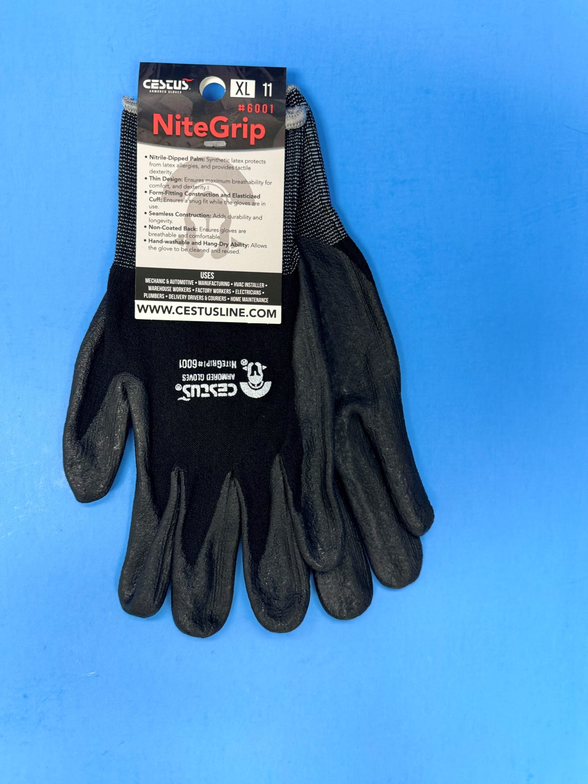 Nitrile-Dipped Palm Gloves-image