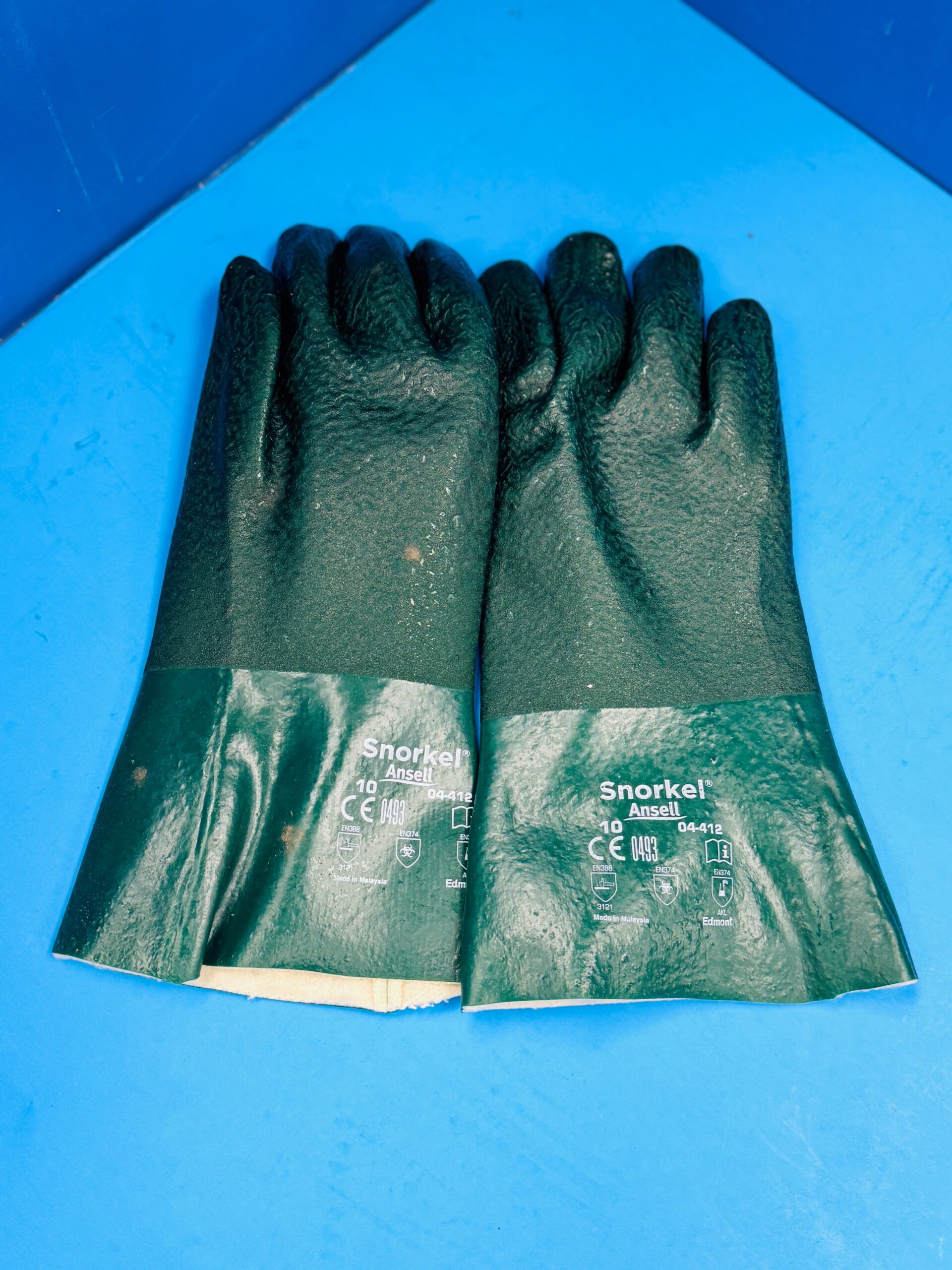 Chemical Resistant PVC Gloves-image