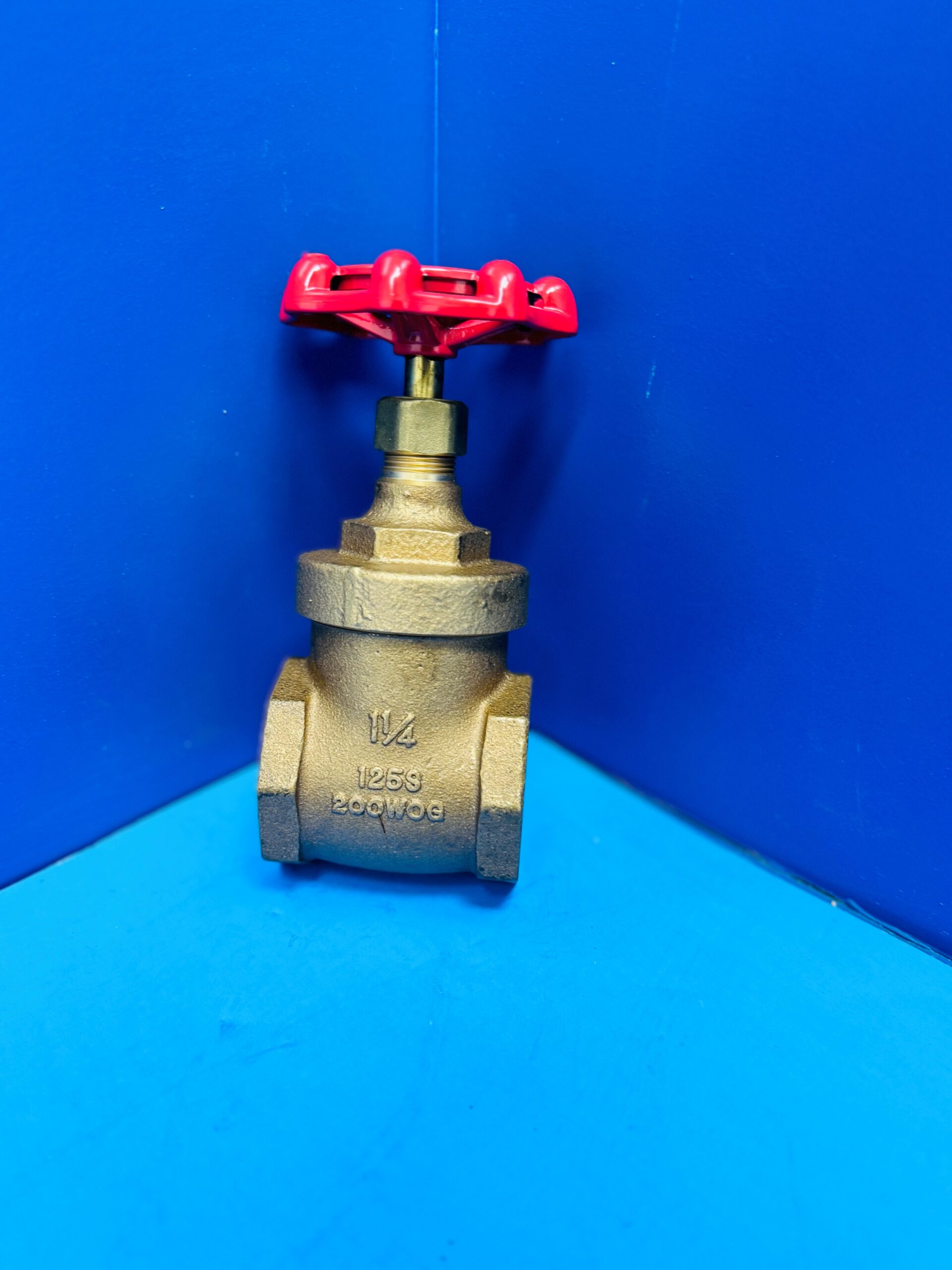 WOG Threaded Brass Gate Valve-image