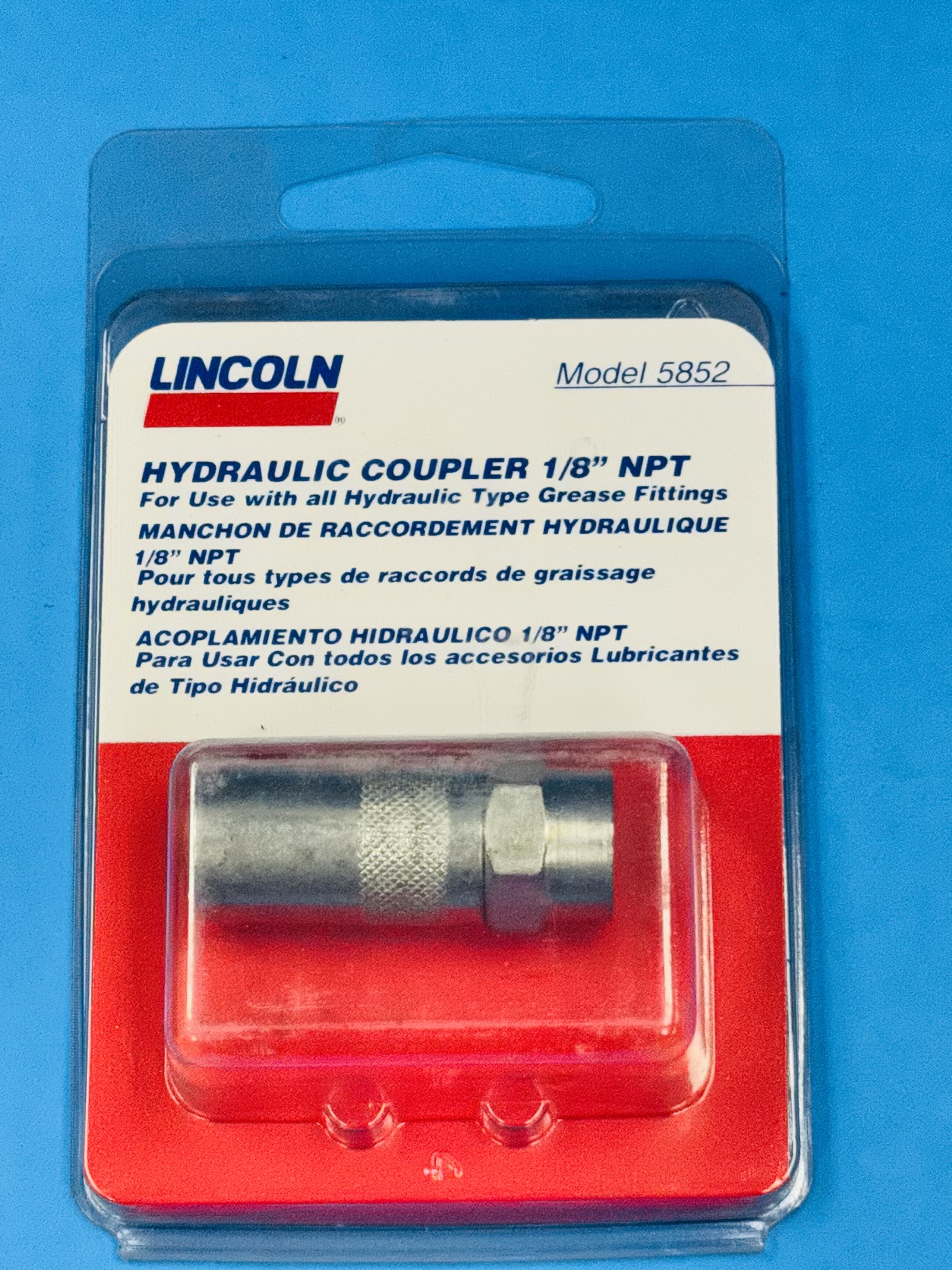 Hydraulic Grease Coupler-image